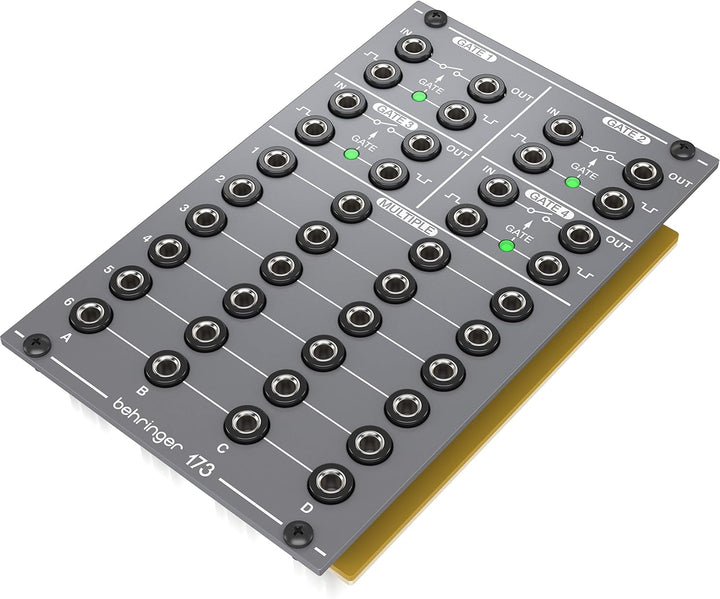 Behringer 173 QUAD GATE/MULTIPLES Legendäres analoges Quad Gate und Multiples Modul für Eurorack, 17