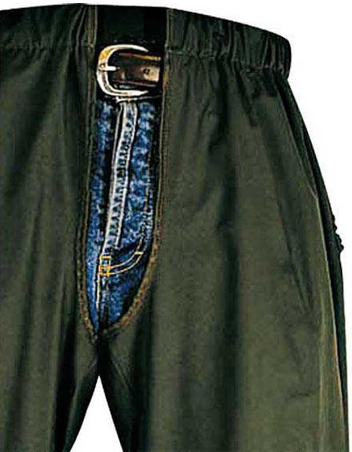 Baleno Forest Beinlinge, khaki grün, Gr. 4XL