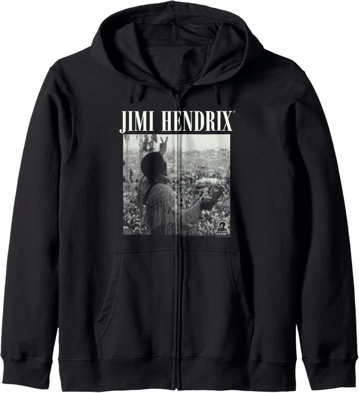 Jimi Hendrix Live at Woodstock Kapuzenjacke