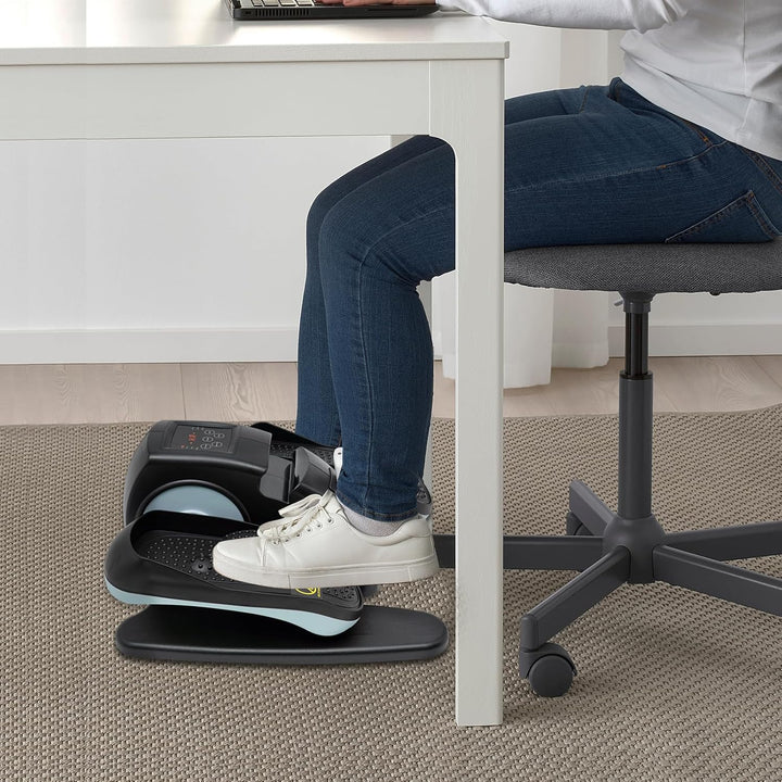 Sportgeräte Zuhause 5 Gänge Beintrainer im Sitzen 3 Modi Sitzender Bein Fuss Pedal Übungsgerät Ideal