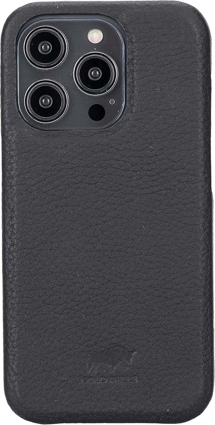Solo Pelle Lederhülle für das iPhone 14 Pro in 6.1 Zoll Princeton Case Leder Hülle Ledertasche Backc