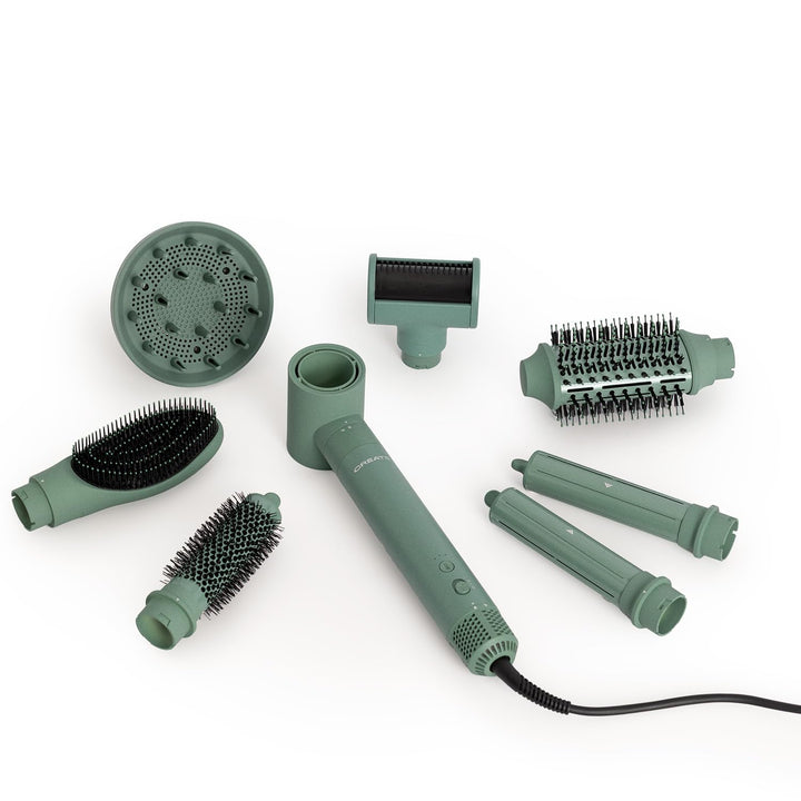 CREATE/ION STYLER PRO ADVANCE / 8-in-1-Ionen-Lufttrockner und Stylingbürste Salbeigrün/DC Brushless