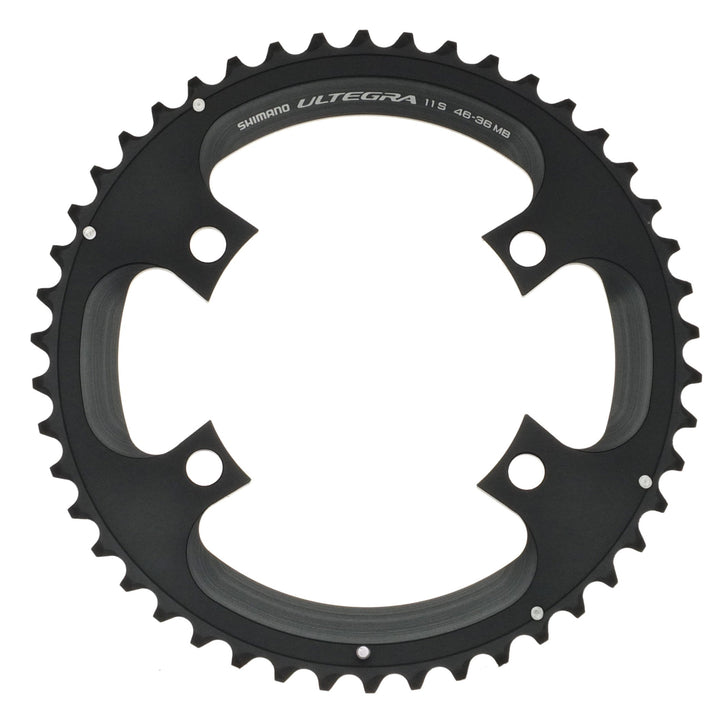 SHIMANO Unisex – Erwachsene Ultegra Fc-6800 Kettenblatt 46 zähne Schwarz, 46 zähne Schwarz