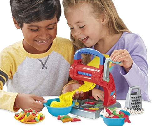 Play-Doh E7776 Kitchen Creations Super Nudelmaschine Spielset für Kinder ab 3 Jahren, Mehrfarbig Nud