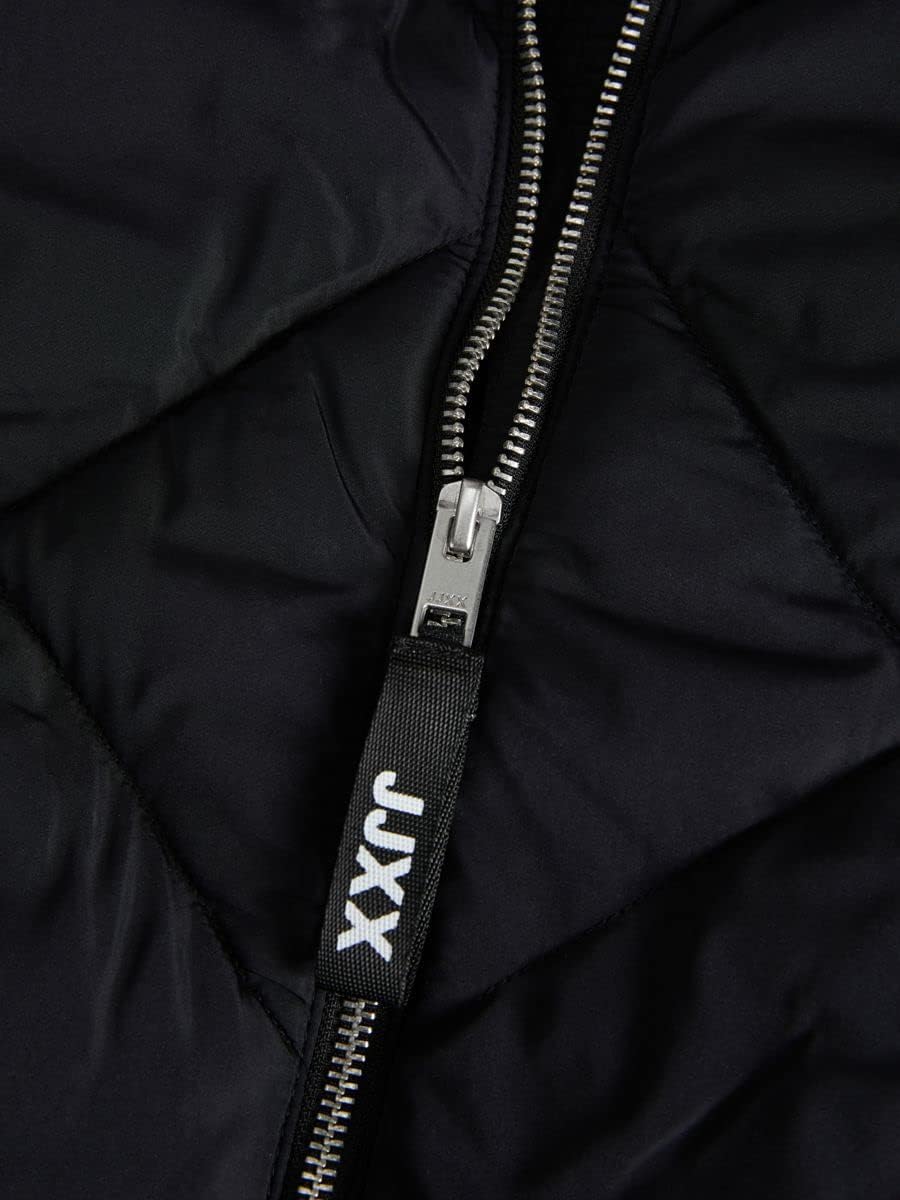JACK & JONES Female Steppjacke JXPOWER Steppjacke, Schwarz
