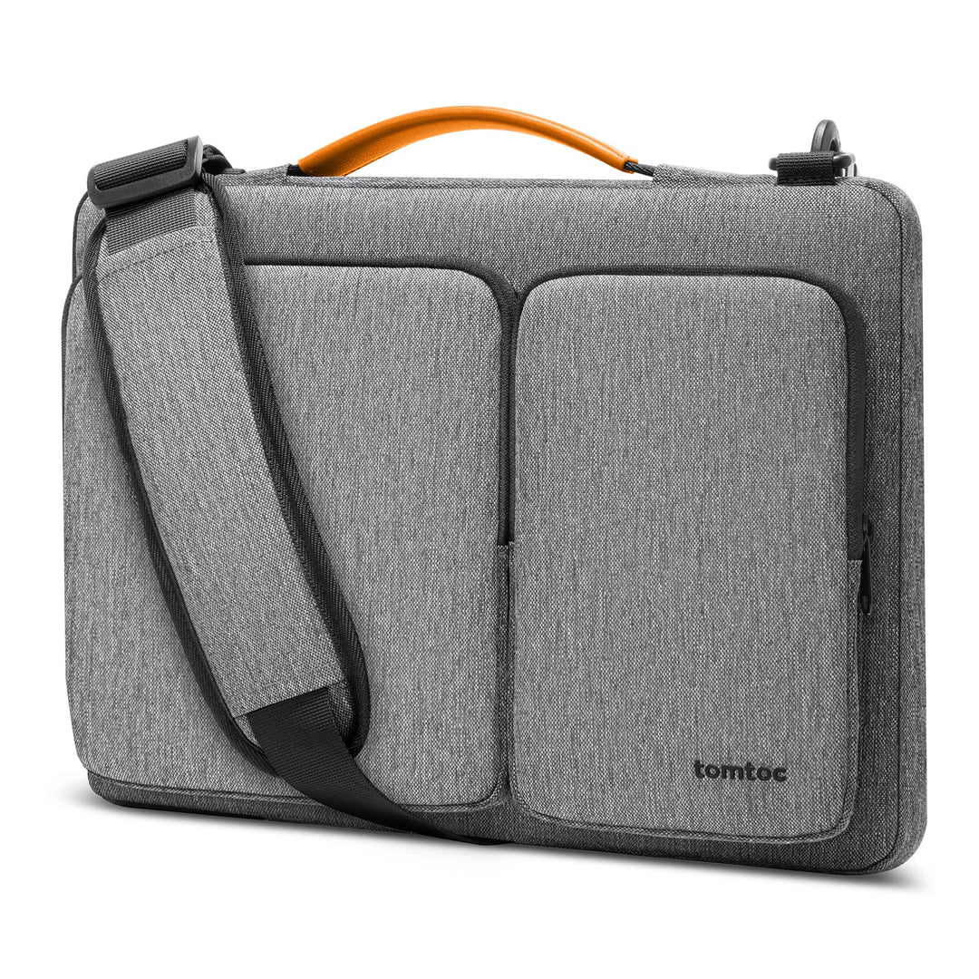 tomtoc 360° Tasche Hülle für 15-Zoll Neu MacBook Air M2 A2941 2023, 15" Microsoft Surface Laptop 5/4