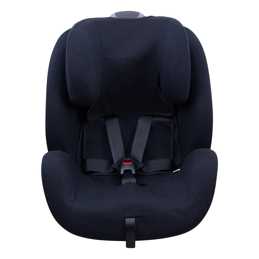 JYOKO Kids Bezug für Autositz Kompatibel mit Joie Stages, Every Stages, aus Baumwolle (Black Series)