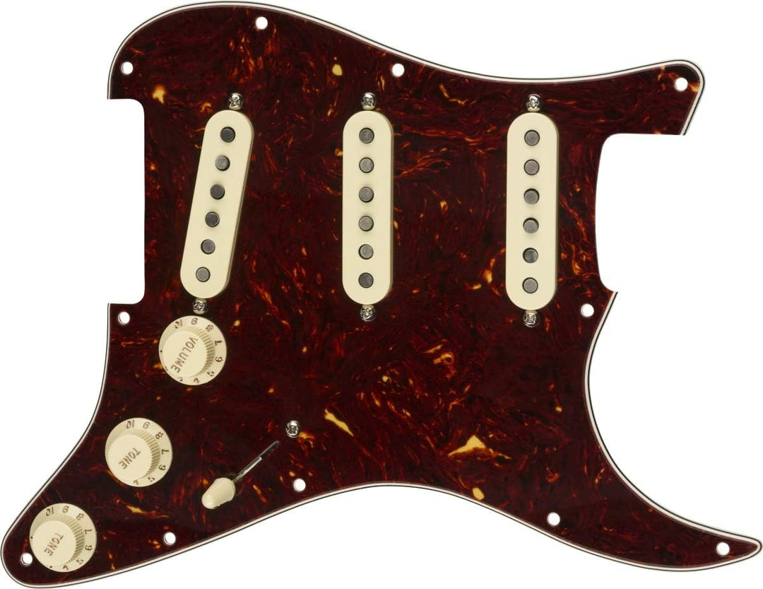 Fender Prewired Pickguard Strat Texas Special, shell, Rot, 0992342500 Rot Texas Special, Rot Texas S