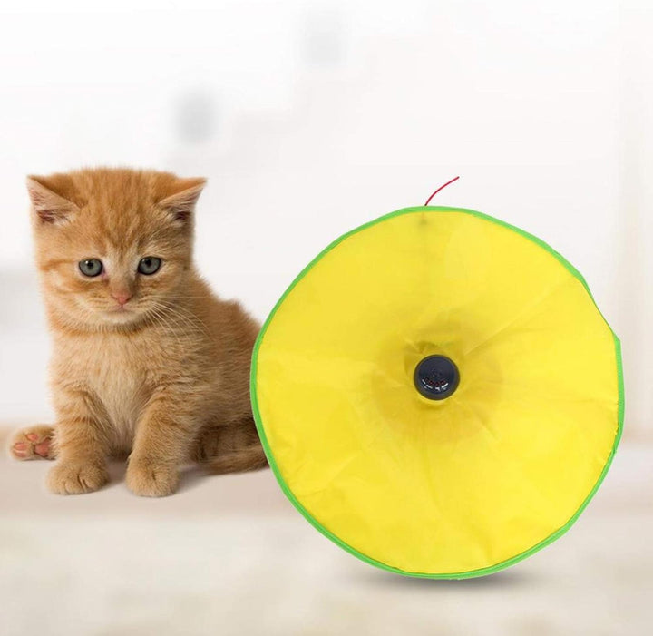 Elektronisches rotierendes Katzenspiel, MIAU Undercover Clawing Mouse Interaktives Training für Katz