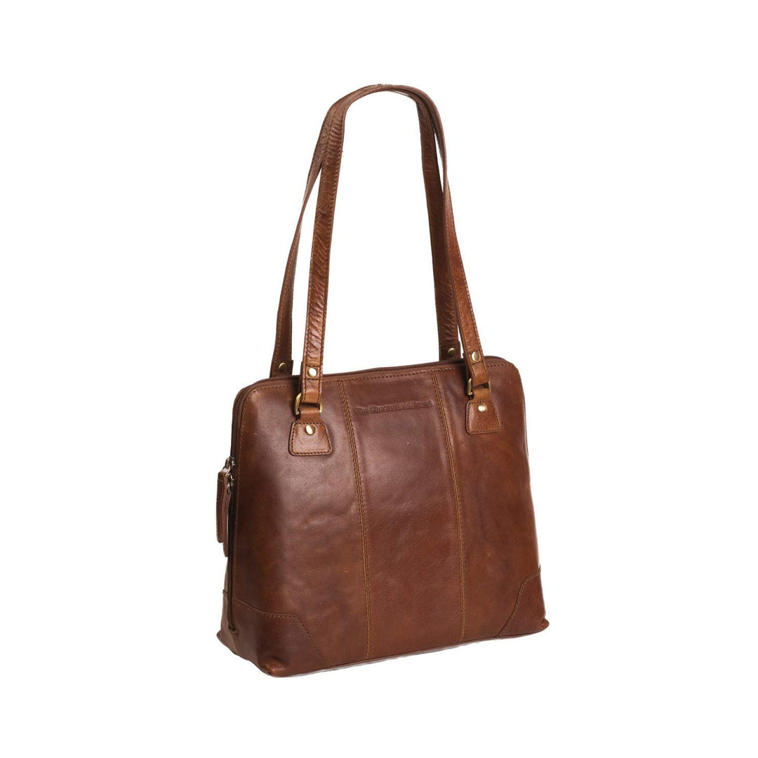 The Chesterfield Brand Antique Buff Elly Schultertasche Leder 30 cm Cognac Einheitsgrösse, Cognac Ei