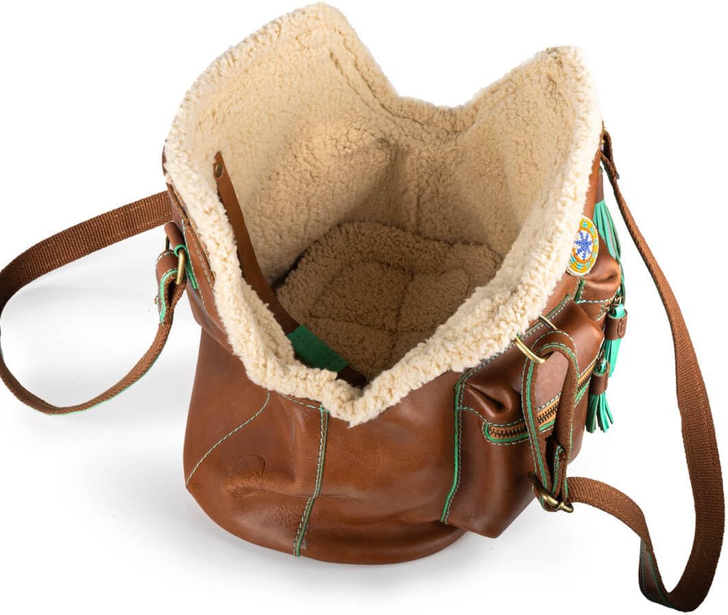 Hundetasche | Hundetragetasche für kleine Hunde | Welpentasche | Transporttasche | Hundereisetasche