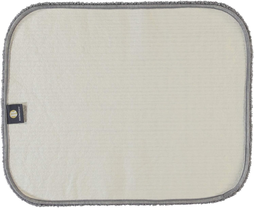 Rhomtuft Badematte Aspect, Farbe: kiesel, Grösse: 50x60cm 50x60 cm, 50x60 cm