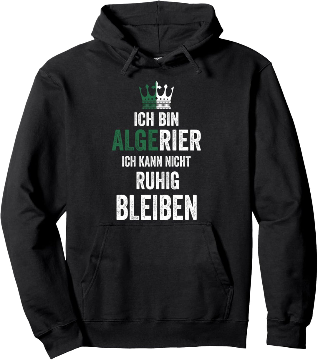 Algerien Algerier Algerisch Algerische Flagge Pullover Hoodie