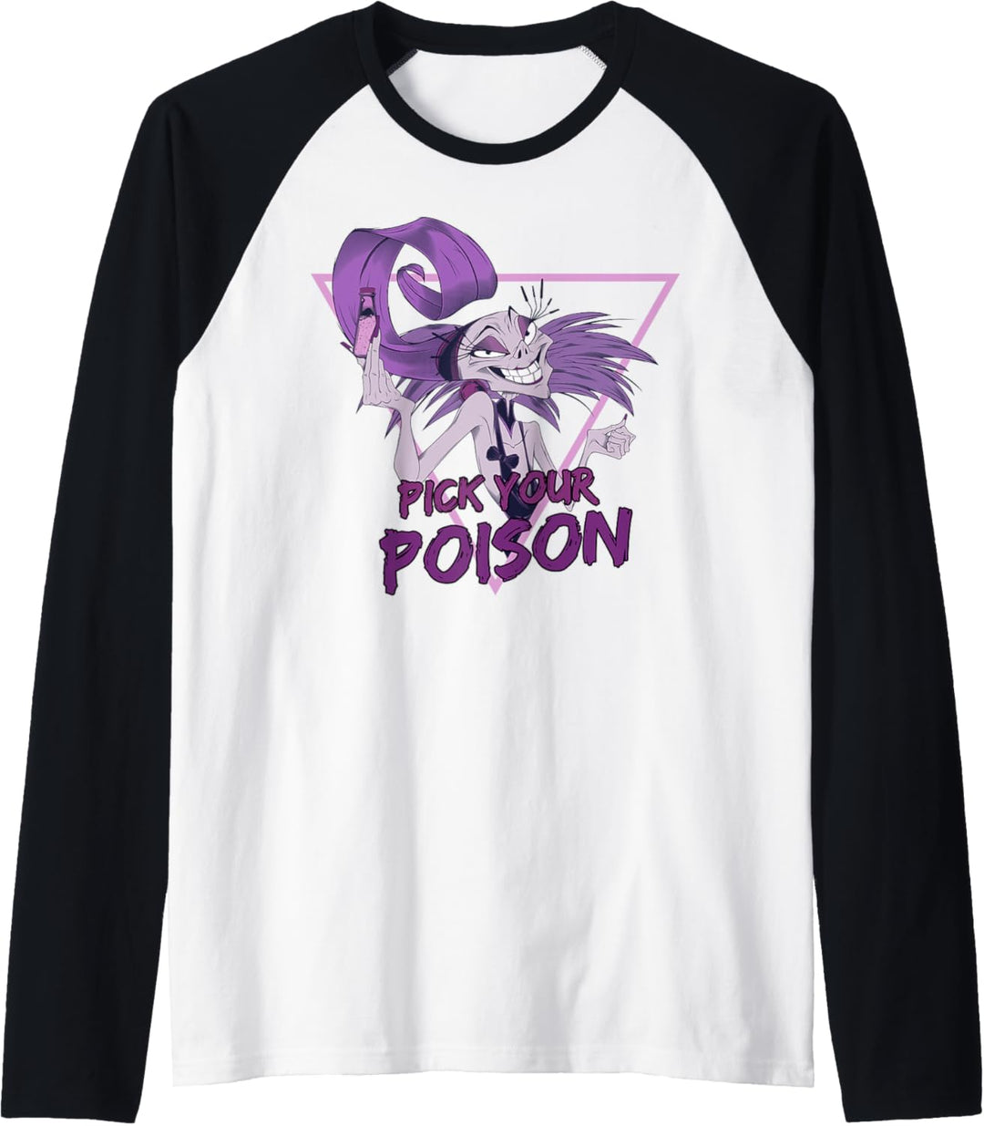 Disney Villains Yzma Pick Your Poison Portrait Raglan
