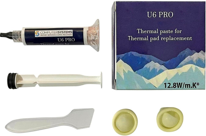 U6 PRO 10g Spritze Viskose Wärmeleitpaste für Wärmeleitpad Ersatzflüssigkeit CSGR