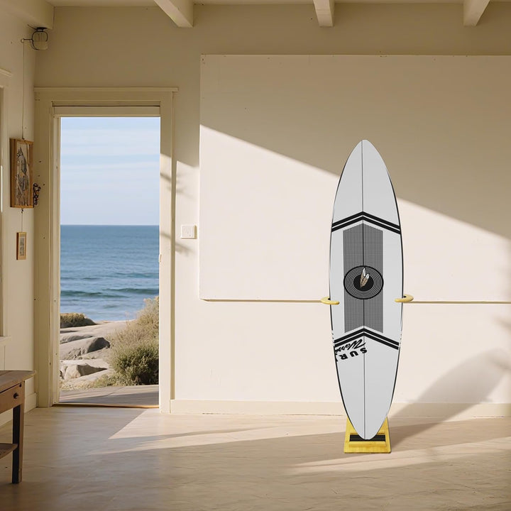 TWO STONES Paddle Board Rack Aufbewahrung, vertikaler Surfbrett-Ständer, Surfbrett-Rack für wandfrei