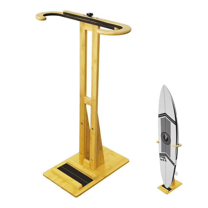 TWO STONES Paddle Board Rack Aufbewahrung, vertikaler Surfbrett-Ständer, Surfbrett-Rack für wandfrei