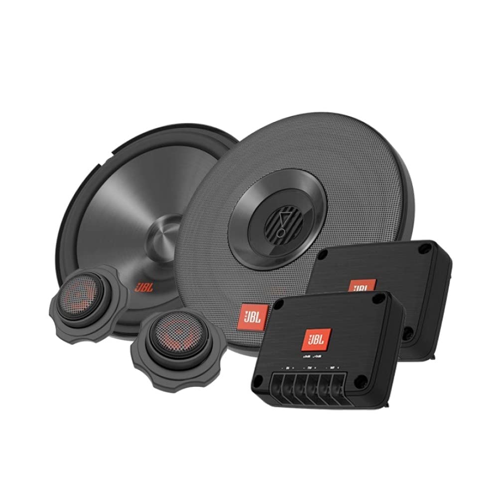 JBL Club 602CTP 2-Wege Auto Soundsystem - 210 Watt Komponenten Auto Lautsprecher Boxen Set mit 165mm