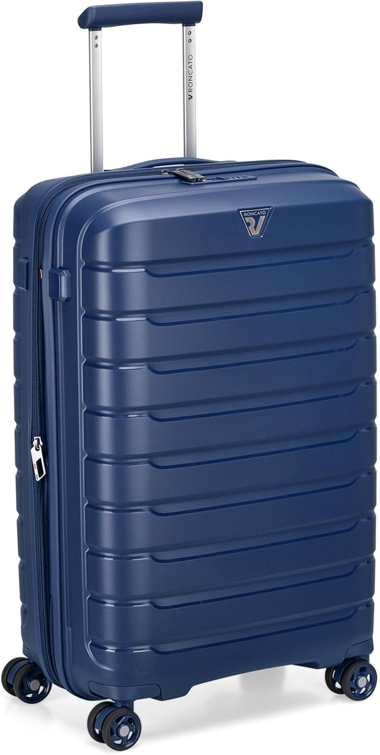 RONCATO B-Flying - 4-Rollen-Trolley M 68 cm erw. Blu Notte, Blu Notte