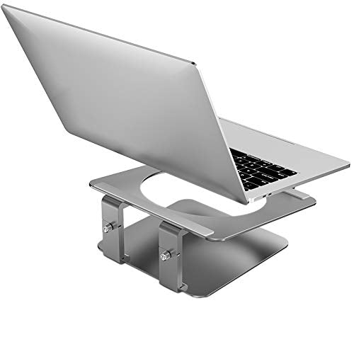 DolDer Laptop Ständer Aluminium höhenverstellbarer Laptop-Riser, Notebook Ständer für MacBook Pro/Ai