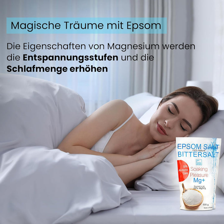 Bittersalz 99%● Salz Baden Soaking Pleasure ● Apothekenqualität für Ihre Gesundheit, 6.5 kg