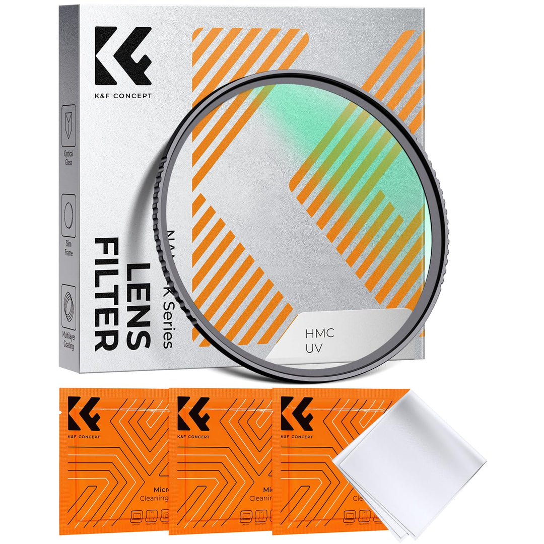 K&F Concept K-Serie Pro UV-Filter Slim MC UV Schutzfilter 58mm, 58MM