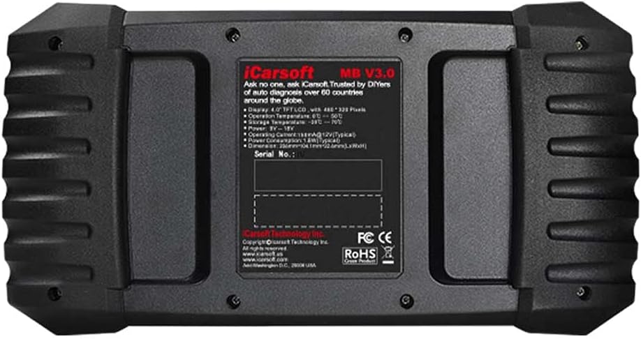 iCarsoft MB V3.0 professionelles und leistungsstarkes Universal Diagnosegerät für Mercedes/Sprinter/