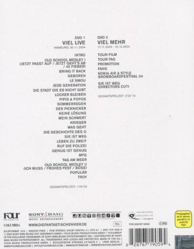 Die Fantastischen Vier - Viel Live [2 DVDs]