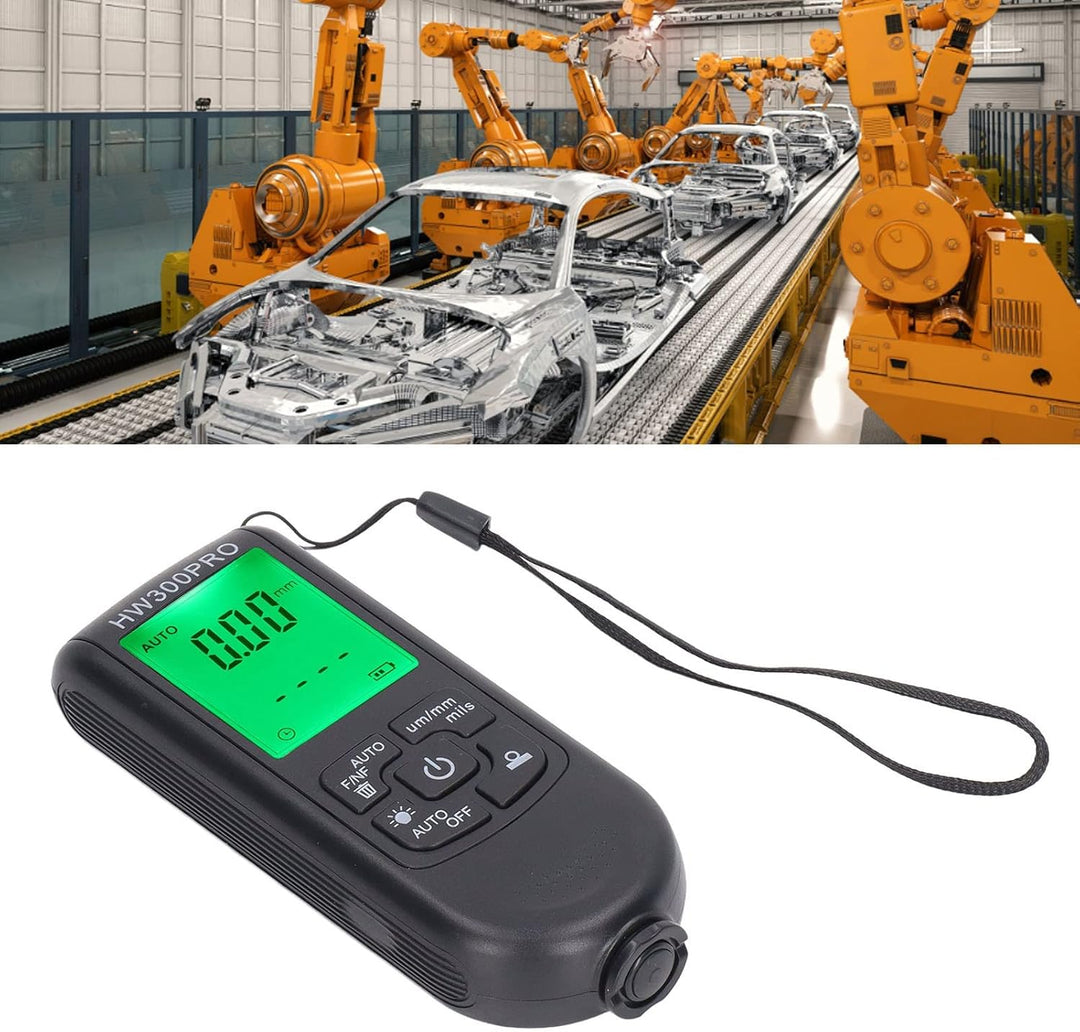 Digitales Auto-Schichtdickenmessgerät, ABS-Farbdickenmessgerät, Automatische Abschaltfunktion, Lacks