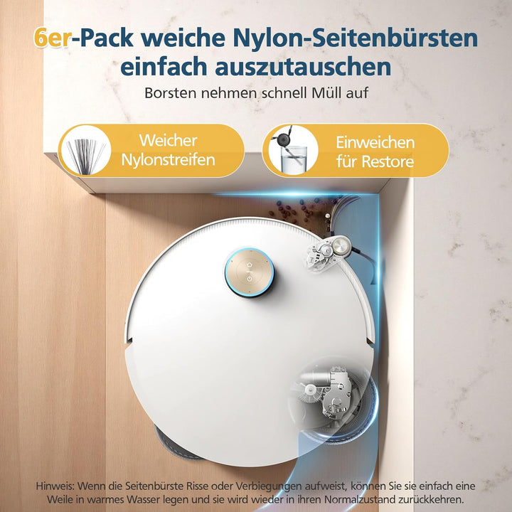 24 Stück Zubehörset für Dreame X50 Ultra Complete/L50 Pro Ultra/X50 Master/ Matrix10 Ultra Staubsaug