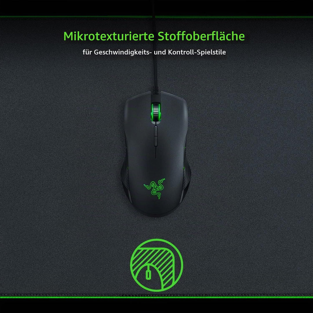 Razer Goliathus Chroma - Weiche Gaming Maus-Matte mit RGB Beleuchtung (Kabelhalterung, Stoff-Oberflä