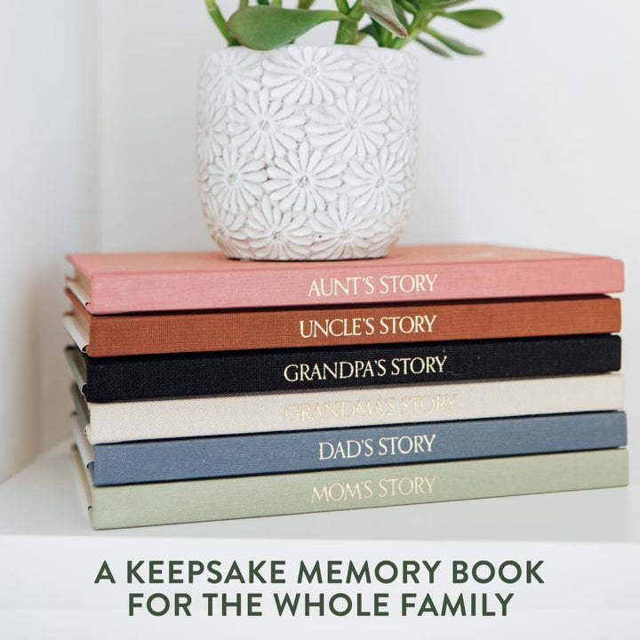 Mom's Story: A Memory and Keepsake Journal for My Family (Heirloom Story Books and Guided Journals,