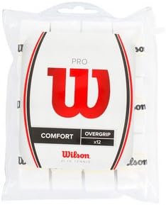 Wilson Pro Comfort Overgrip Pro Comfort Tennisschläger Weiss 12 Stück, Weiss 12 Stück