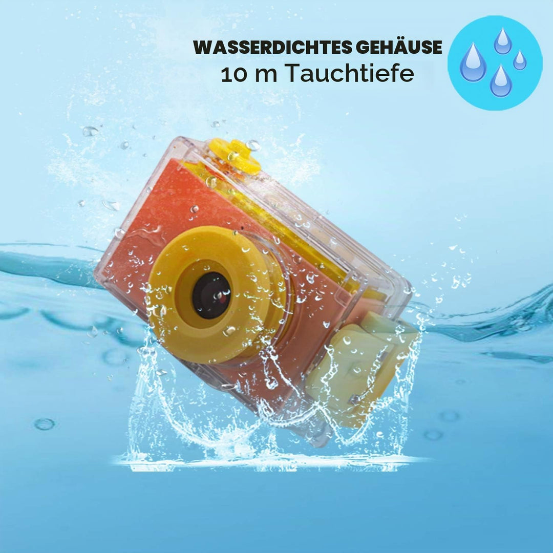 ShinePick Fotoapparat Kinder, Wasserdicht / 8MP / HD 1080P / 2 Inch Bildschirm/Foto &amp; Video/Rahmen/F