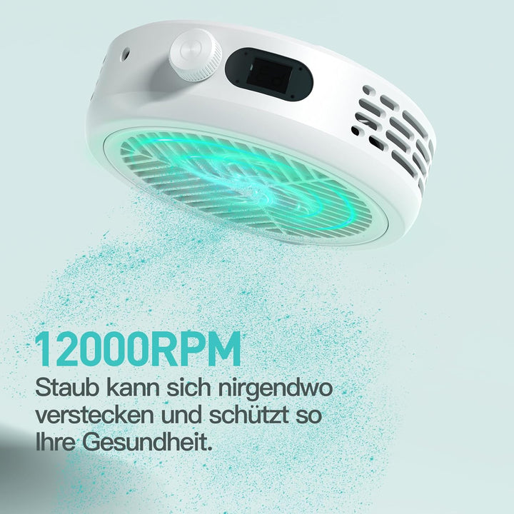 Professioneller Nagelstaubabsauger 120W, 3-Stufig Regelbar, LED-Anzeige, 12.000 U/min, Leistungsstar