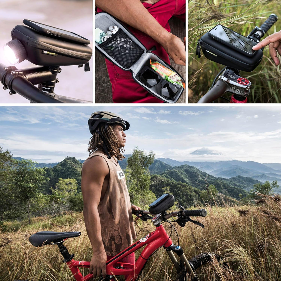 SP CONNECT Wedge Case | SPC+ | Handy Halter Mountainbike Smartphone Halterung Rennrad | Tasche für Z