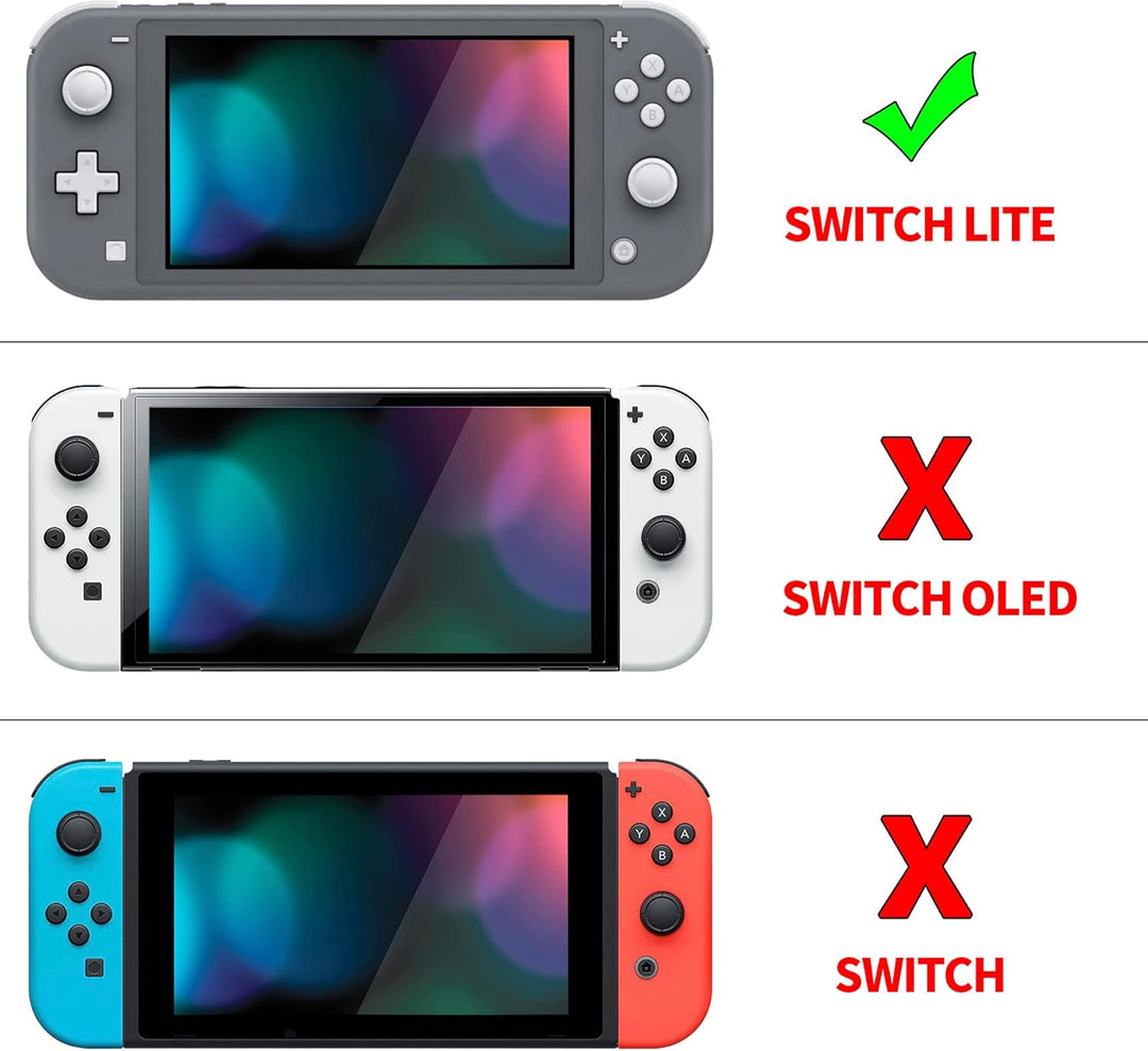Tasche für Nintendo Switch Lite,Harte Tasche Tragetasche Hülle Case Schutzhülle,weiches Velet Futter
