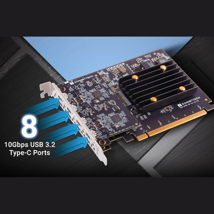 SoNNeT Allegro Pro USB-C 8-Port PCIe Card, USB3C-8PM-E