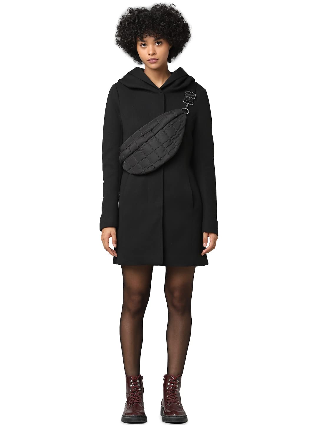 ONLY Female Mantel Klassischer XL Schwarz, XL Schwarz
