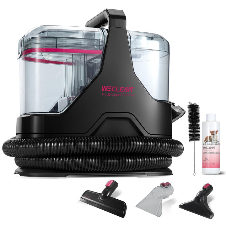 WECLEAN C3 Nasssauger Polsterreiniger Gerät,Fleckenreiniger für Teppiche, Sofas, Treppen, Fenster, S