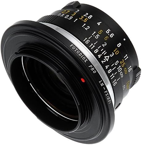 Fotodiox Pro Lens Mount Adapter Compatible with Leica M Lenses on Fujifilm X-Mount Cameras Leica M P