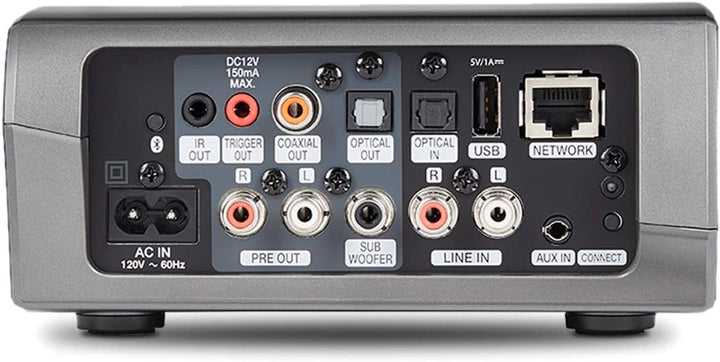 Denon HEOS by HEOSLINKHS2SRE2 Multiroom Audio-Streaming Vollverstärker (High-Res Audio, Spotify Conn