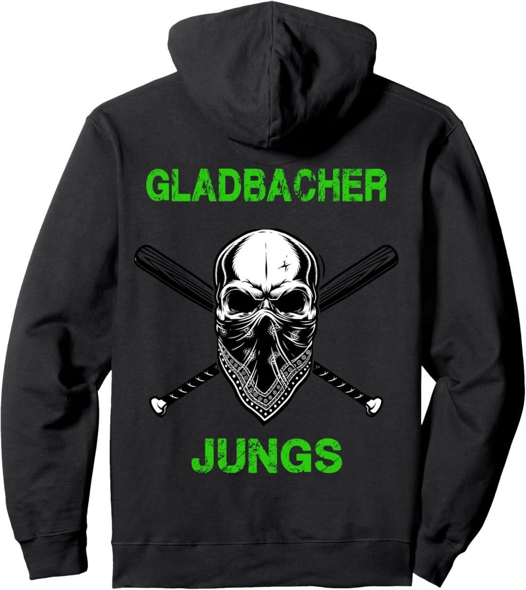 Gladbach Shirt Fan Ultras Gladbach Gladbacher Jungs Herren Pullover Hoodie
