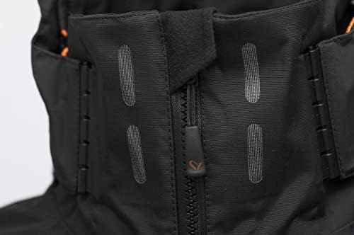 Savage Gear WP Performance Jacket Angeljacke Regenjacke S Schwarz/Grau, S Schwarz/Grau