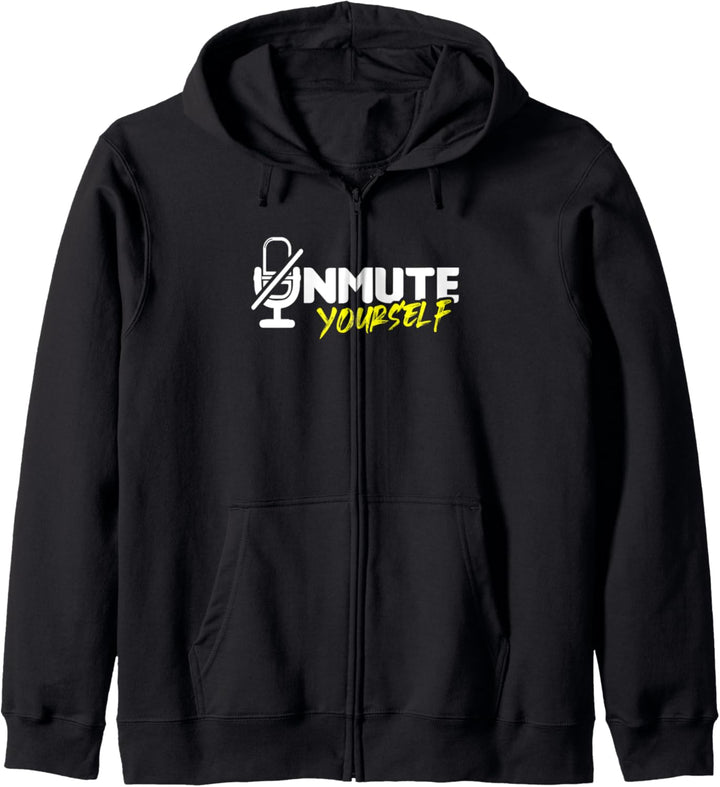 Unmute Yourself - Funny School Distance Learning Meeting Kapuzenjacke