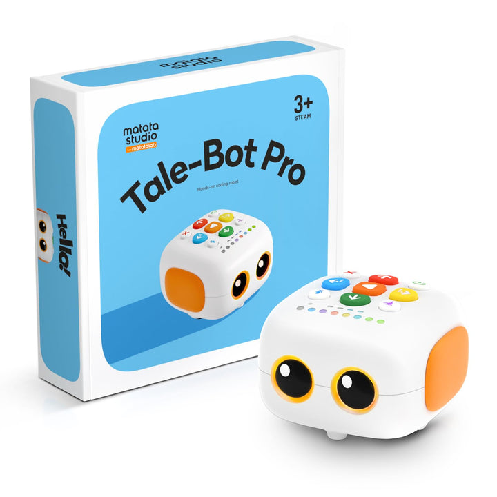 MatataStudio Talebot Pro Programmierbarer Roboter für Kinder 3-5 Interaktives Roboter Spielzeug für