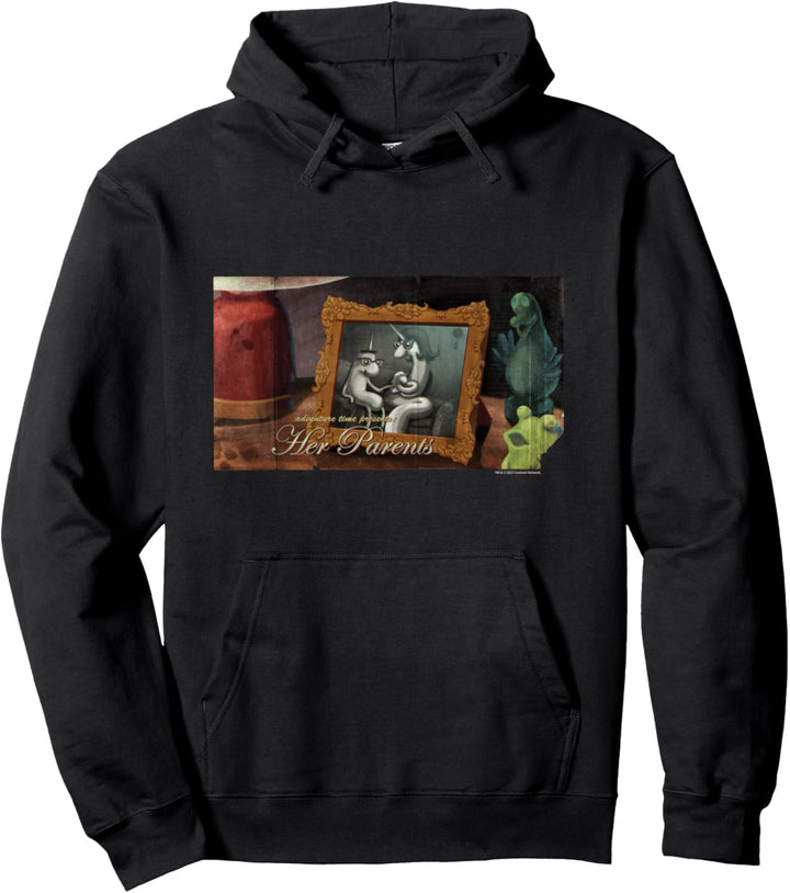 Adventure Time Her Parents Card Pullover Hoodie