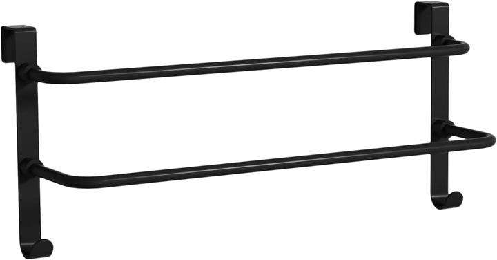 EMKE Handtuchhalter ohne Bohren, Edelstahl Handtuchhalter mit Haken, 2 Stangen Rostfrei Handtuchstan