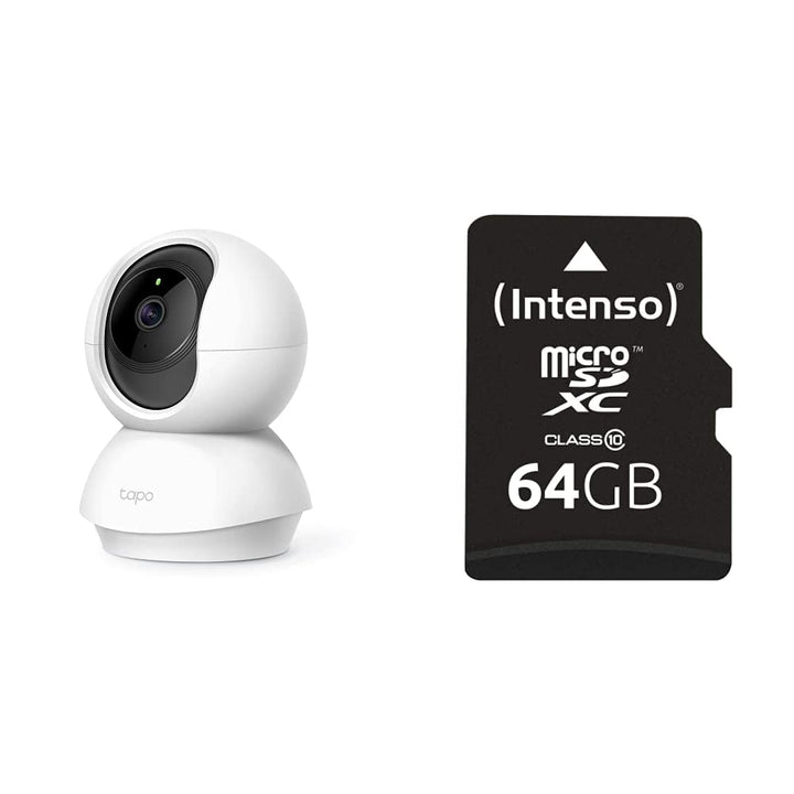 Tapo TP-Link C200 360°-WLAN-Überwachungskamera für den Innenbereich, FHD 1080P, Nachtsicht & Intenso