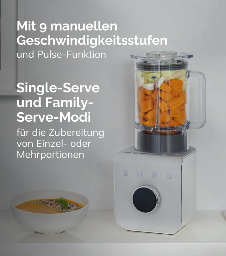 Smeg BLC02EGMEU Performance Standmixer Smaragdgrün